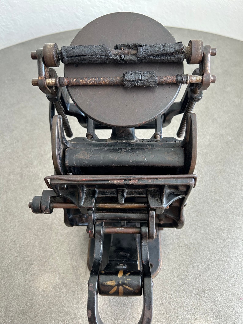 Chicago No. 11 Tabletop Printing Press Tabletop Platen Job Etsy
