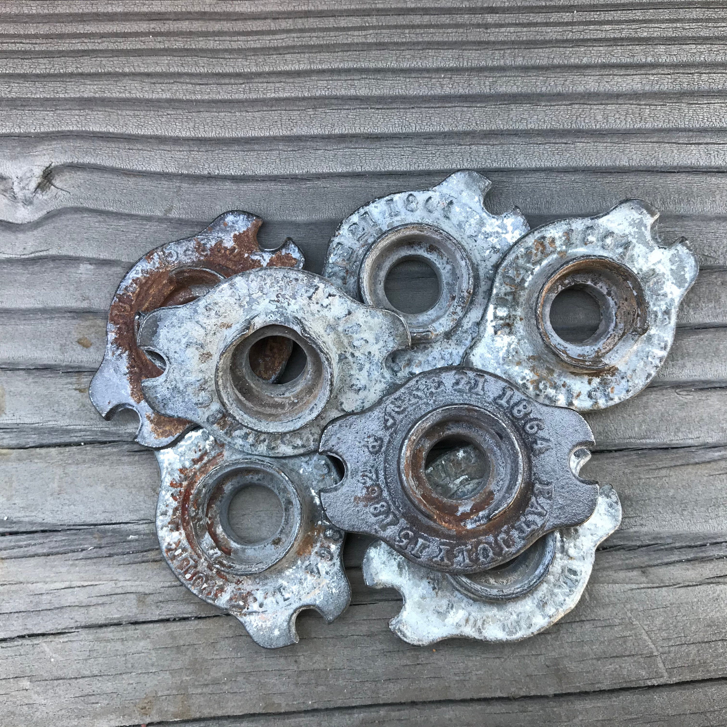 Restorers Iron Ornate Trunk Hasp | Rust | Trunk Components