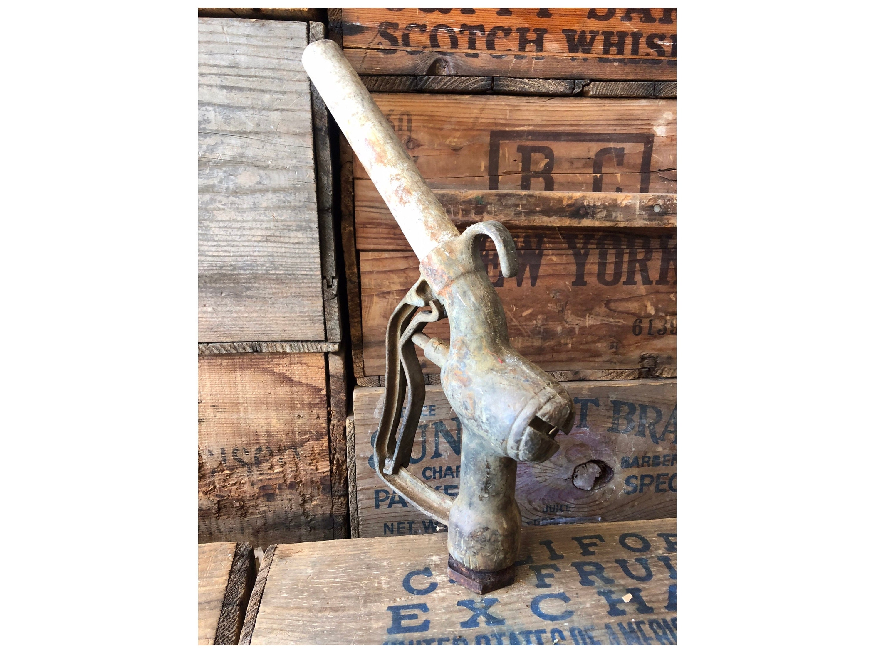 Vintage EBW 400 Gas Pump Nozzle, Rustic Americana Decor - Etsy