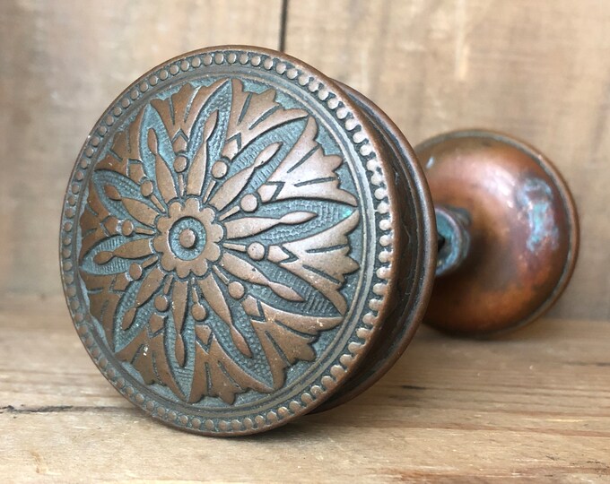 Antique Eastlake Door Knobs Victorian Doorknobs Etsy