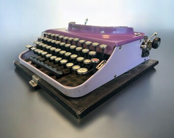 1930's Remington Portable #3 Typewriter With Case and Key