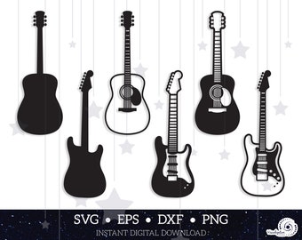 Download Guitar Svg Etsy
