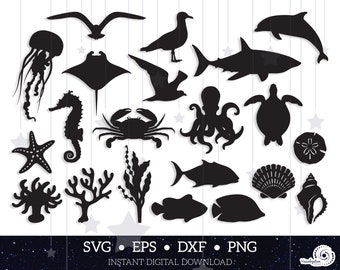 Download Sea Life Svg Etsy