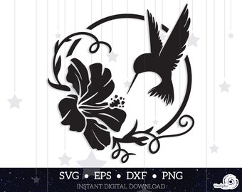 Download Hummingbird Svg Etsy