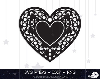 Free Free Heart Doily Svg 948 SVG PNG EPS DXF File