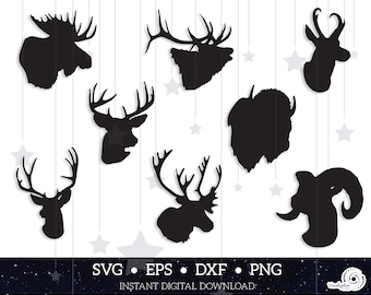 Download Animal Head Svg Etsy PSD Mockup Templates