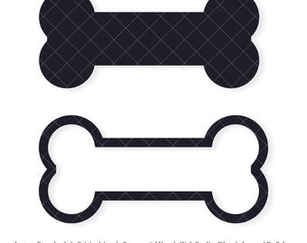 Dog Bones | Vector Artwork | INSTANT DIGITAL DOWNLOAD | svg | png | dxf | jpeg | eps | pdf