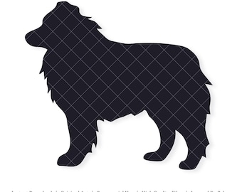 Australian Shepherd Dog | Vector Artwork | INSTANT DIGITAL DOWNLOAD | svg | png | dxf | jpeg | eps | pdf