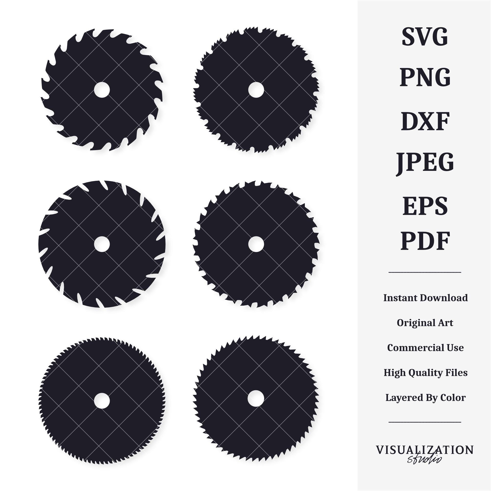 Saw Blade Vector Free Download