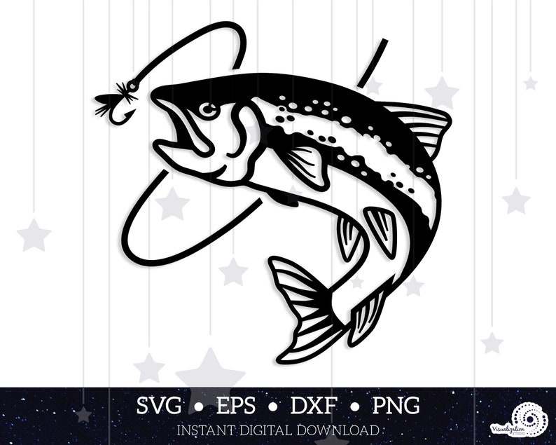 Free Free 52 Fly Fishing Trout Svg SVG PNG EPS DXF File