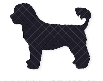 Portuguese Water Dog | Vector Artwork | INSTANT DIGITAL DOWNLOAD | svg | png | dxf | jpeg | eps | pdf
