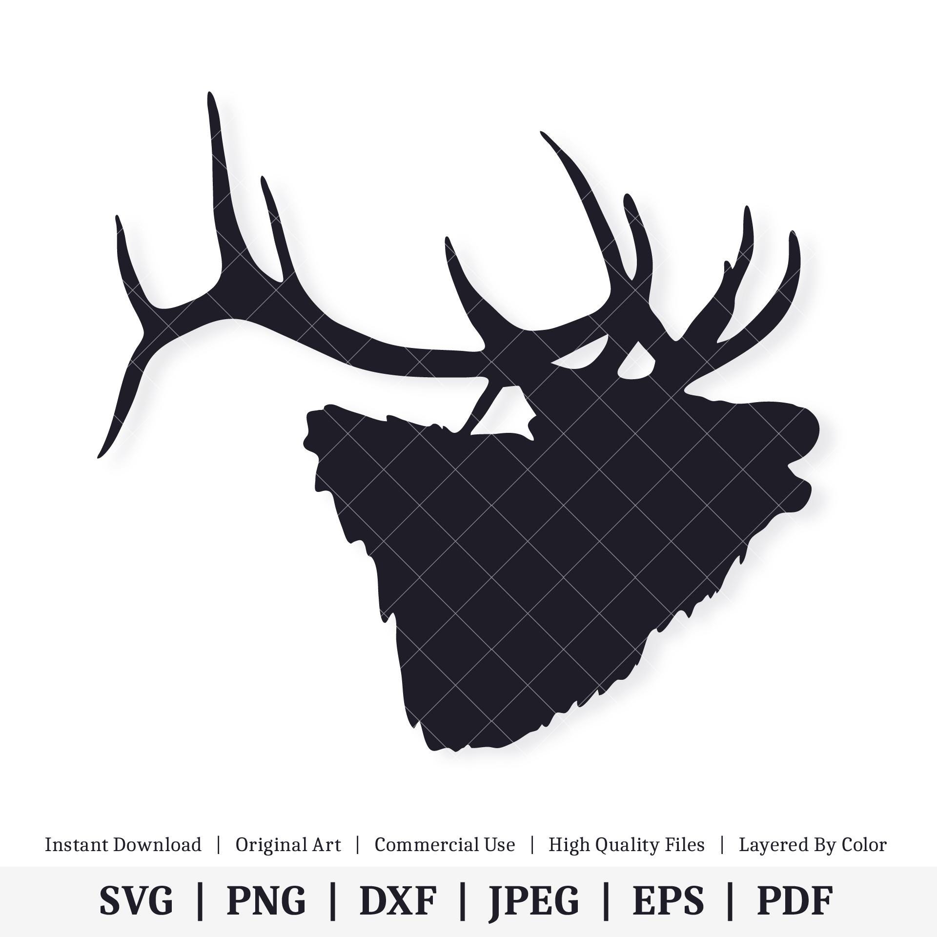 ND042 Moose Track Prints 16-Pack | 2.5-Inches | Premium Quality Black Vinyl