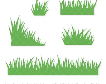 Green Grass | Vector Bundle | INSTANT DIGITAL DOWNLOAD | svg | png | dxf | jpeg | eps | pdf