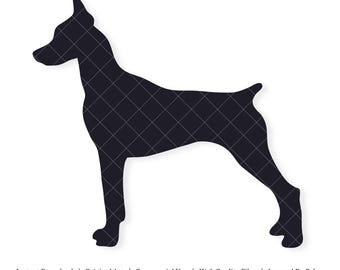 Doberman Pinscher Dog | Vector Artwork | INSTANT DIGITAL DOWNLOAD | svg | png | dxf | jpeg | eps | pdf