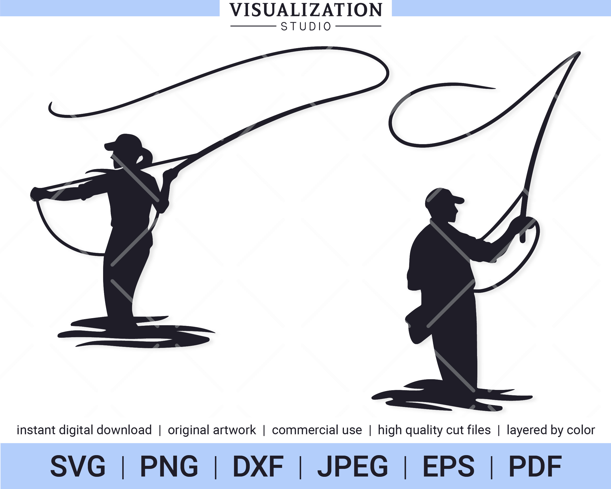 Fly Fishing Clip Art