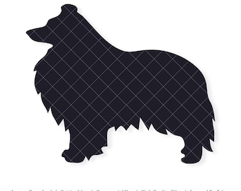 Shetland Sheepdog | Vector Artwork | INSTANT DIGITAL DOWNLOAD | svg | png | dxf | jpeg | eps | pdf