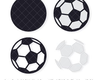 Soccer Ball | Vector Artwork | INSTANT DIGITAL DOWNLOAD | svg | png | dxf | jpeg | eps | pdf