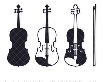Violin | Vector Artwork | INSTANT DIGITAL DOWNLOAD | svg | png | dxf | jpeg | eps | pdf