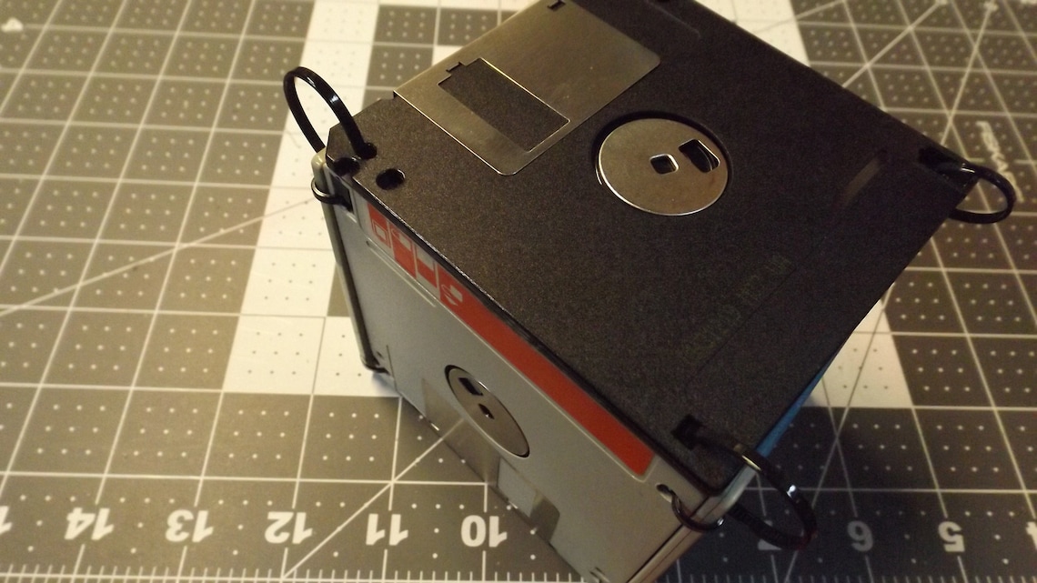 Floppy Disk Box How to PDF full instructions down loadable Etsy