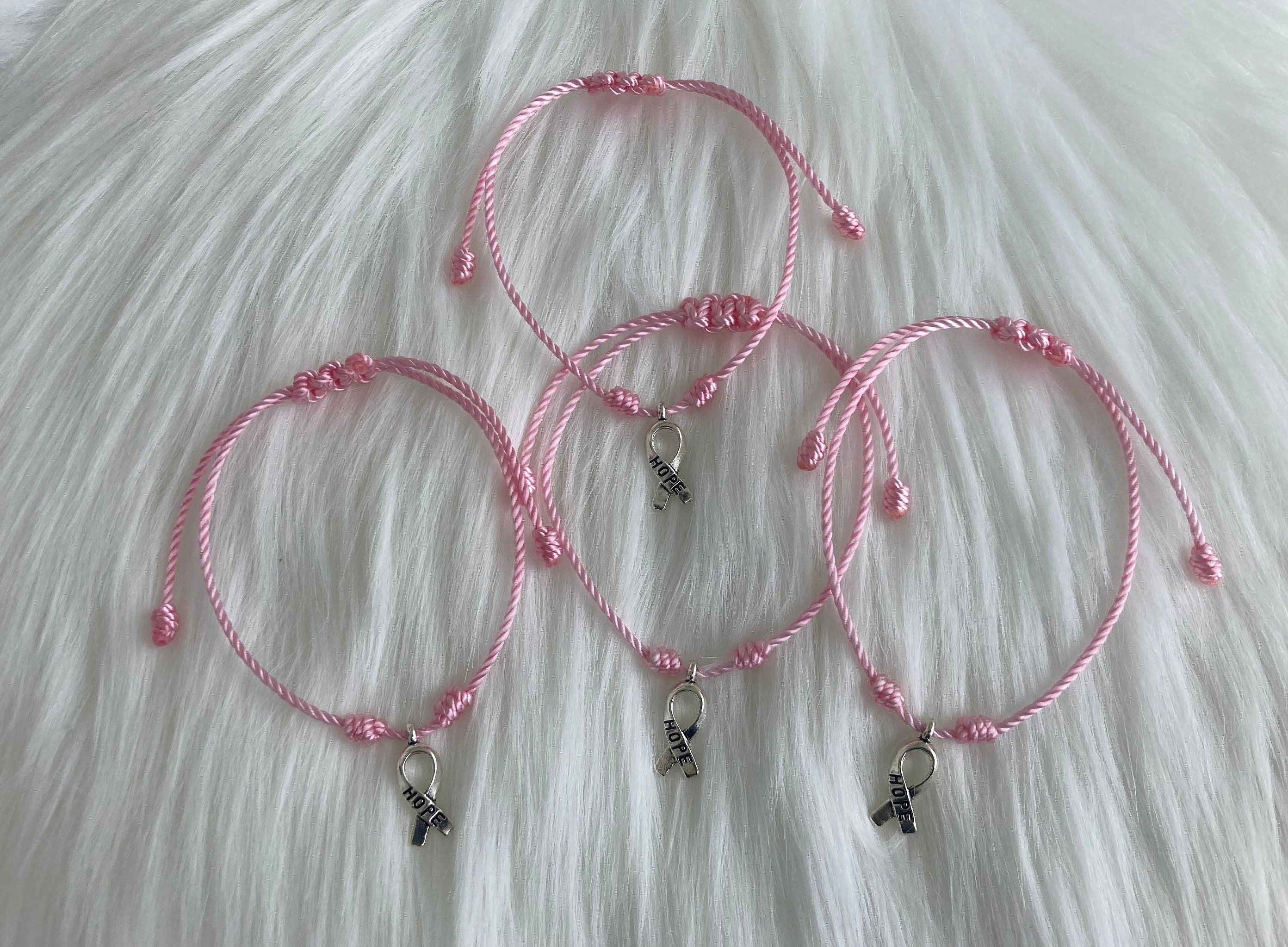 Cancer awareness bracelets in bulk best sale
