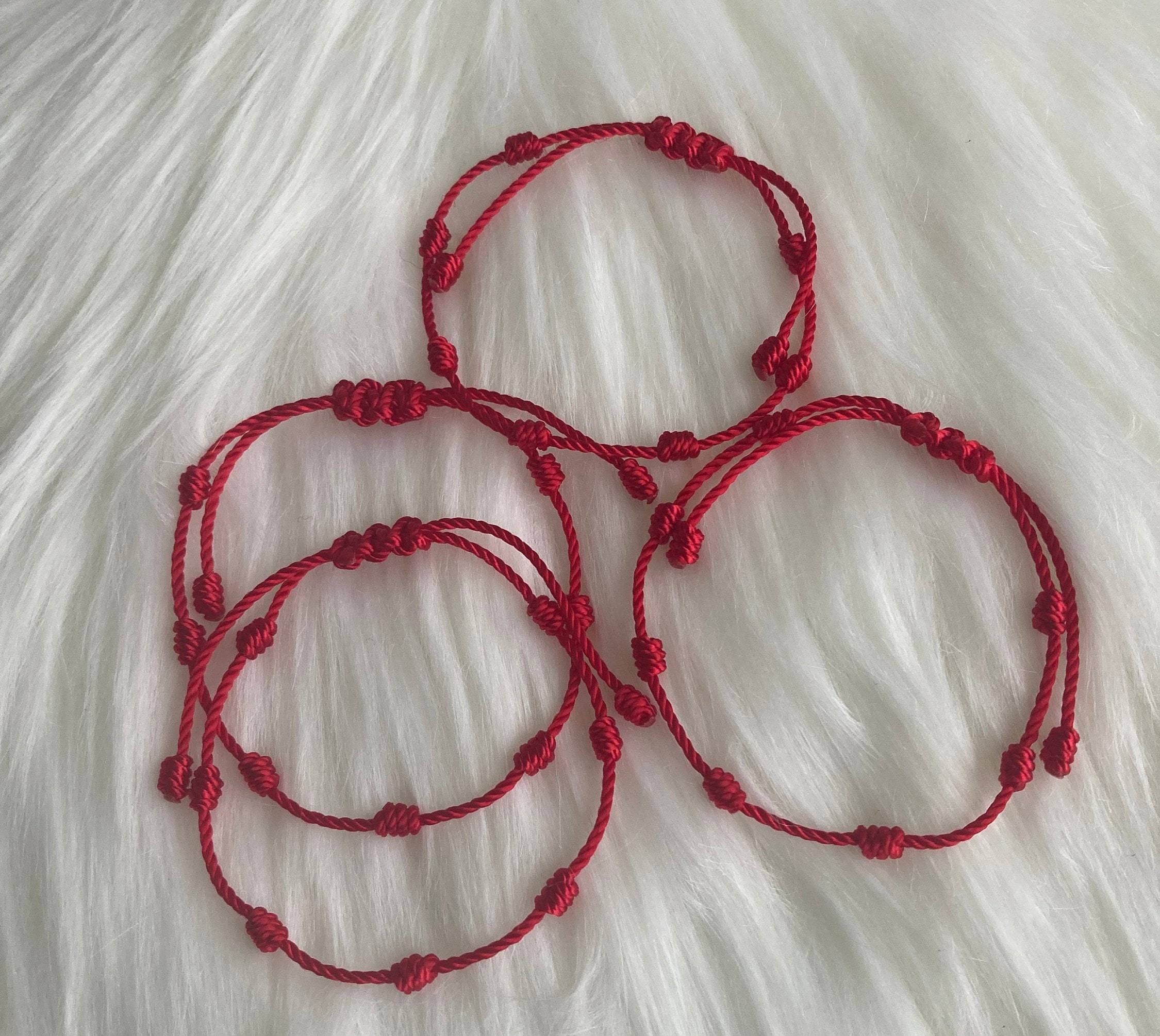 Red String Bracelet, Lucky Bracelet, Friendship Bracelets, Mal De