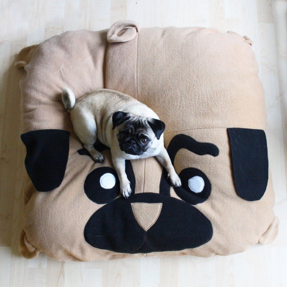 pug pillow pet