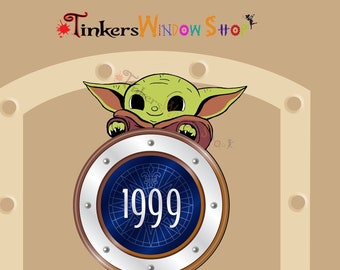 Baby Space Alien Child Magnet for D.I.S.N.E.Y Cruise Line - DCL