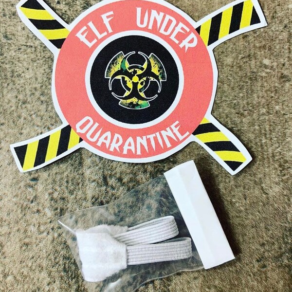 Elf on the Shelf Mask Etsy