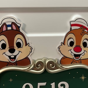 Mini Chip and Dale for stateroom of DCL