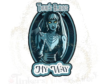 Haunted Mansion Constance Bride Door Magnet: Disney Cruise Decor