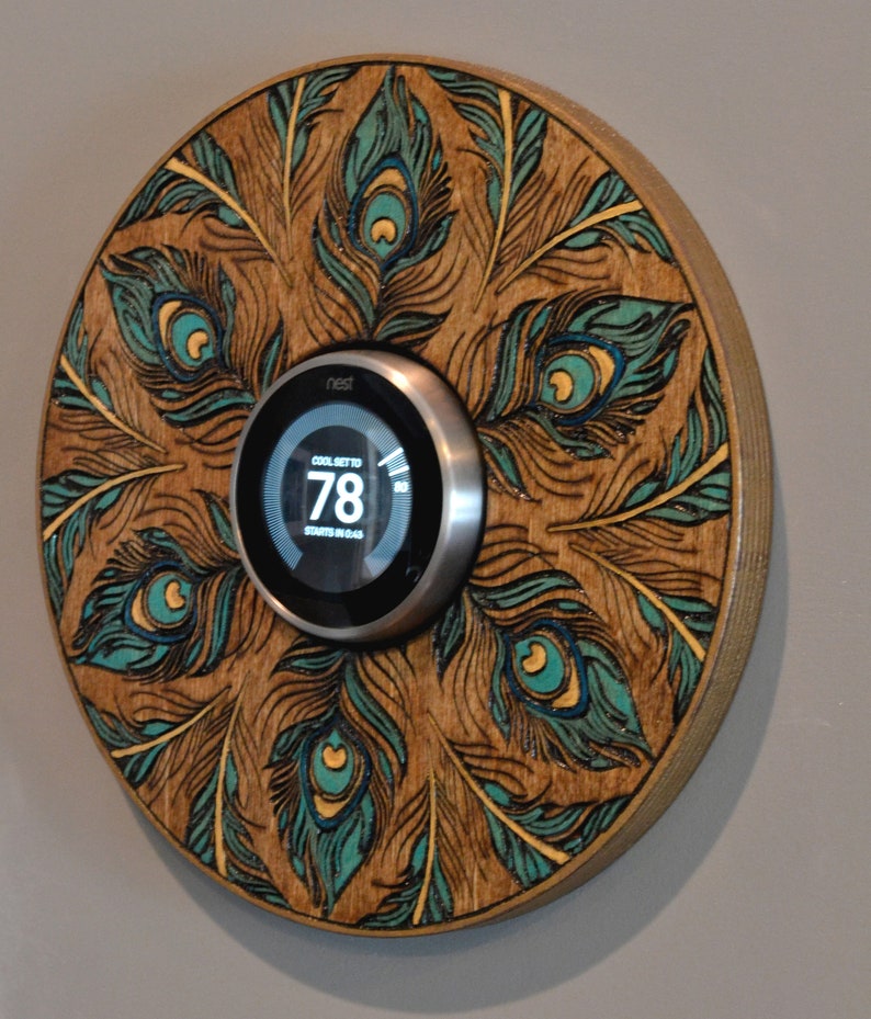 Nest Wall Plate / Nest Thermostat Wall Plate / Wall Decor / Etsy