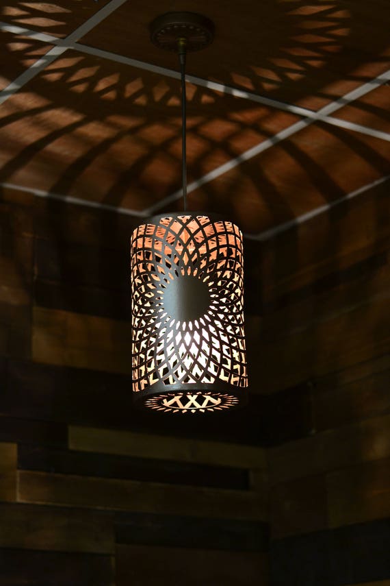 Pendant Light Chandelier Lighting Sunburst Etsy