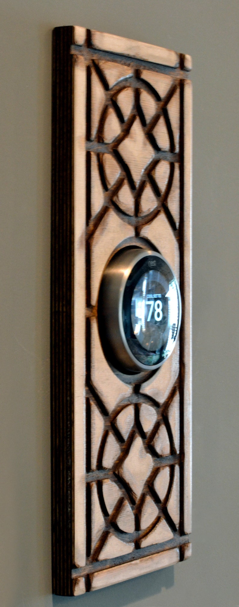 Nest Wall Plate / Nest Thermostat Wall Plate / Wall Decor / Etsy