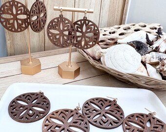 Pendientes de madera