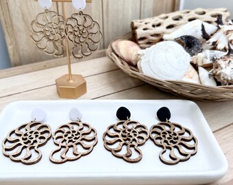 Pendientes de madera