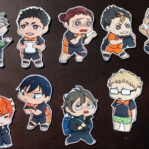 Haikyuu!! Vinyl Stickers!