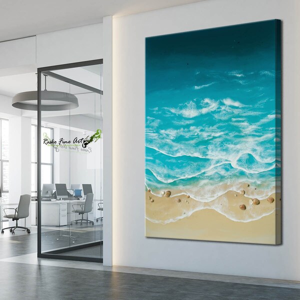 Resin Beach Art Etsy