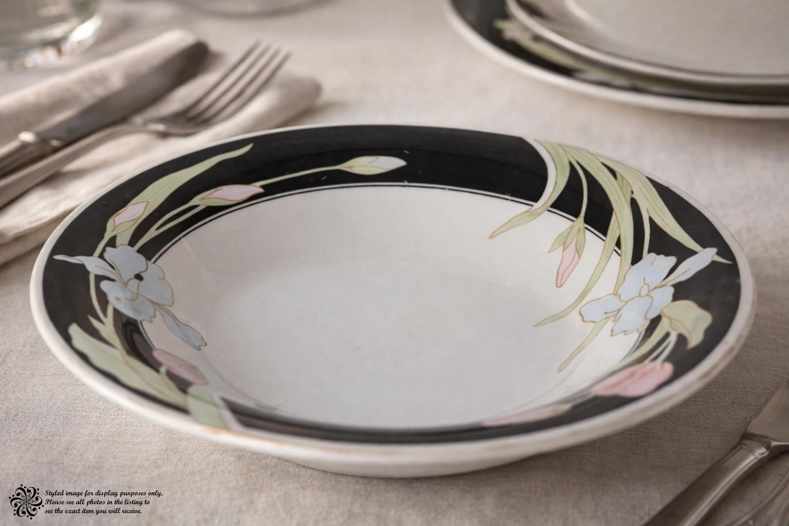 Vintage Fairfield Vanessa Coupe Soup Bowl 8 1/4 Inch China