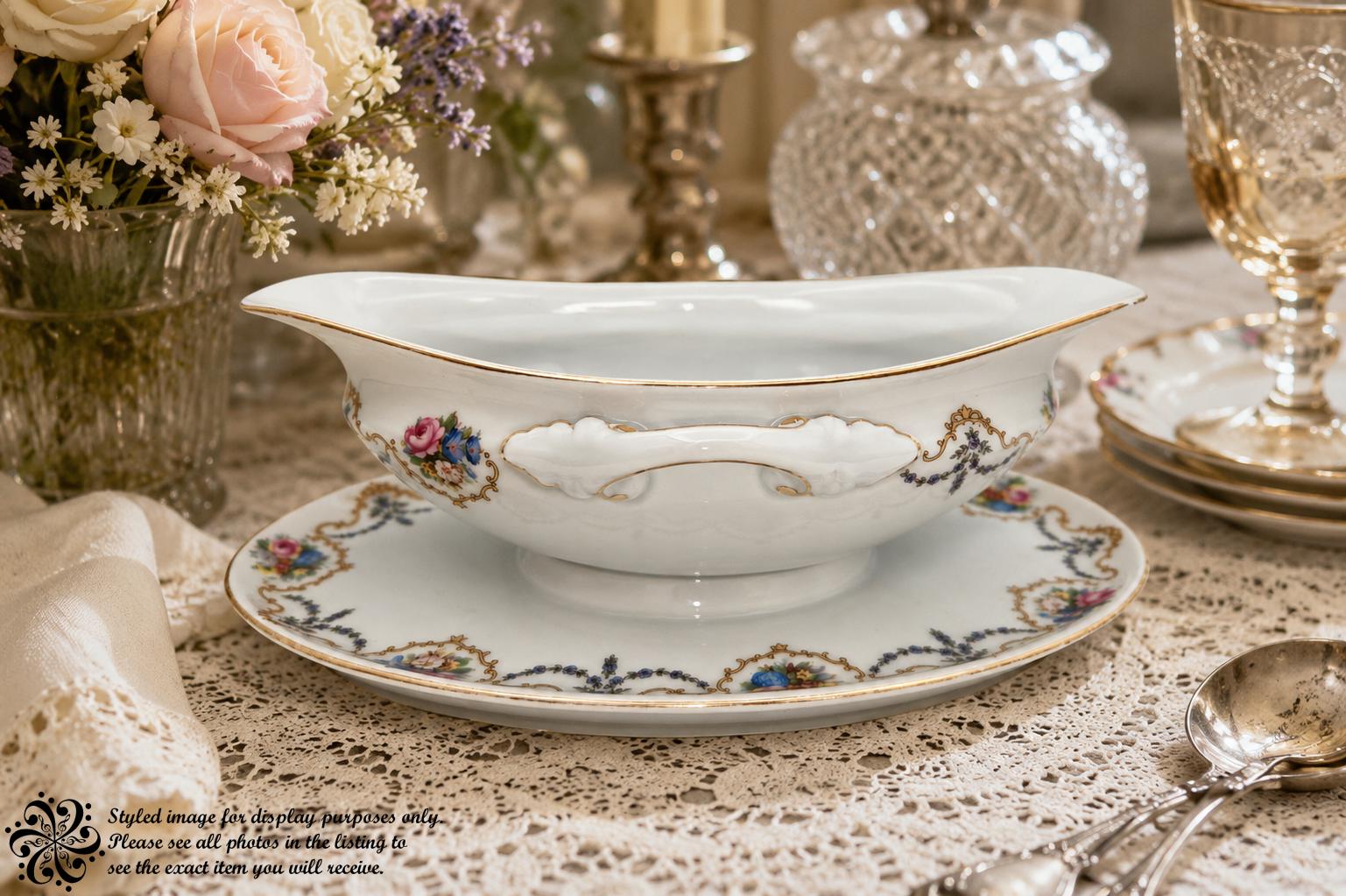Bohemia China Czechoslovakia Gold Trim - Etsy