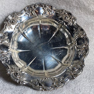 Sterling Silver Cream Sugar & Tray Louis Xiv Towle Auction