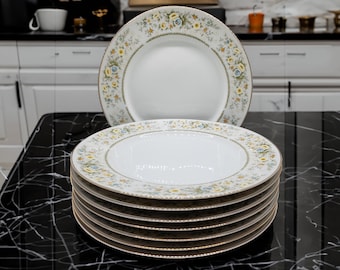 M Fine China Japan Priscilla 5551 Pattern Dinner Plate - Etsy