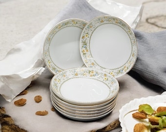 M Fine China Japan Priscilla 5551 Pattern 5 Piece Place Setting - Etsy