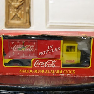 1995 Coca-Cola Musical Alarm Clock | Vintage Delivery Truck | Plays “Always Coca-Cola”