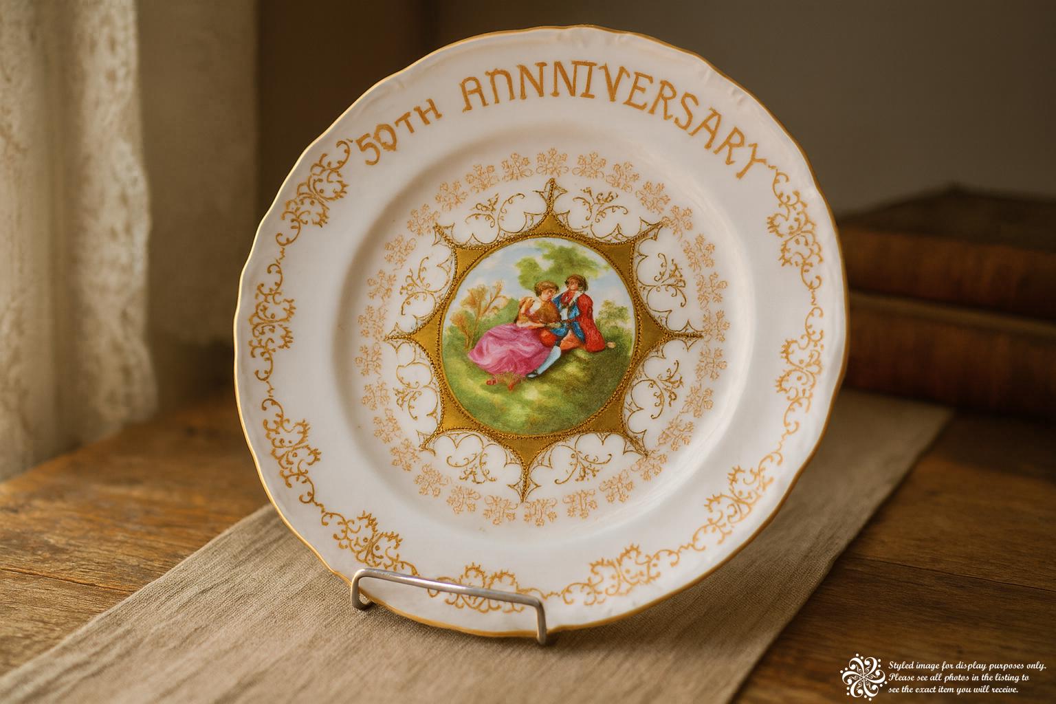 Norcrest Fine China 50th Anniversary - Etsy