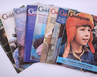 Vintage Guideposts Magazines - 1976-1977, 8 Issues - Inspirational Reading