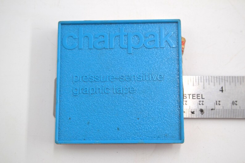 Chartpak Graphics Vintage Chartpak Graphic Tape Set – Black No. 12521 – Unused Sealed in ...
