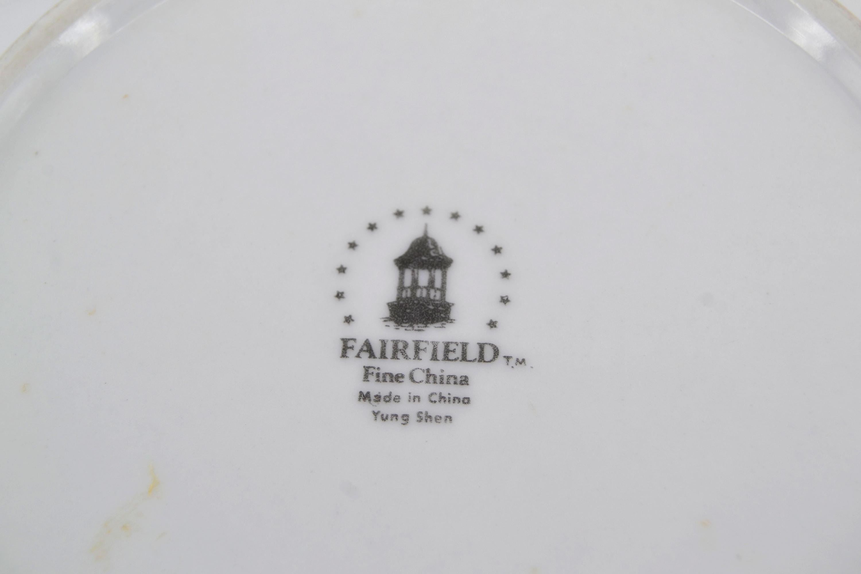 Vintage Fairfield Vanessa Coupe Soup Bowl 8 1/4 Inch China