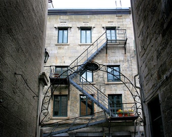 Alleyway Drawing Etsy