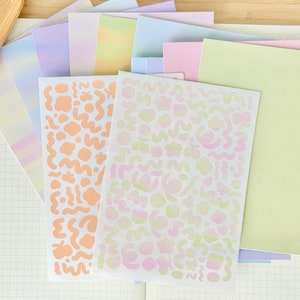 Adesivos Polco Deco Cores Mistas | Adesivos para Bullet Journal, Adesivos Fofos para Planner, Adesivos para Scrapbook, Carta para PenPal