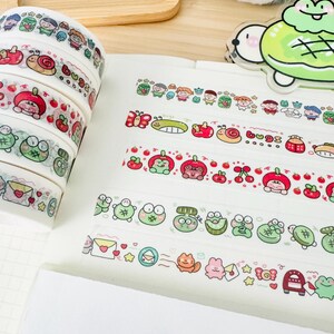 Washi Samples | Unique | Colorful | 18 inches | Cute Washi Tape, Journaling Tape, Stationery Tape, Cute Art Washi Tape | Limited Quantities